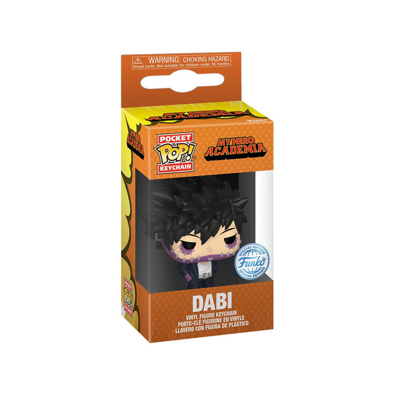 Funko Pocket Pop! Keychain: Animation: My Hero Academia - Dabi Hideout - دمية